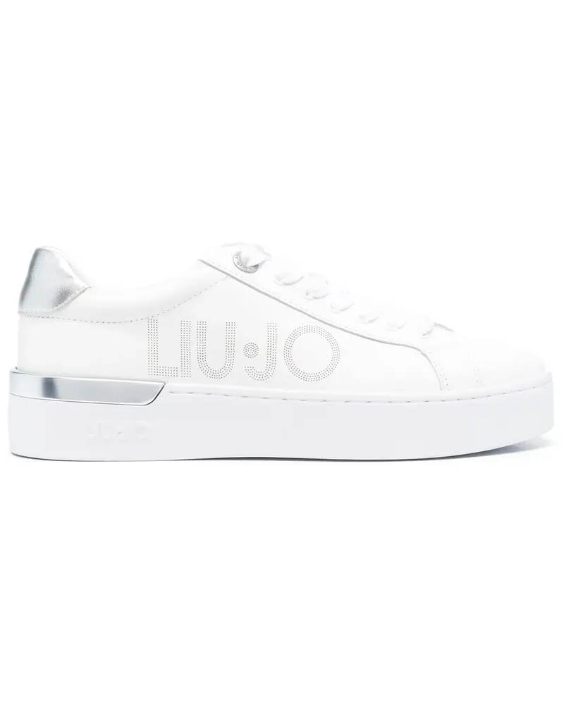 Liu Jo Sneakers mit Logo-Print - Weiß Weiß