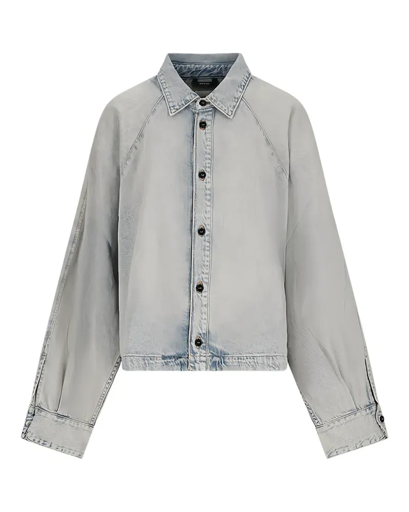 Haikure Keira buttoned denim shirt - Blau Blau