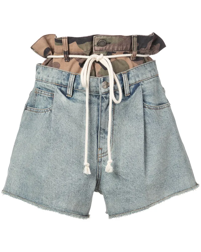 Haculla Double Hac' Jeansshorts - Blau Blau