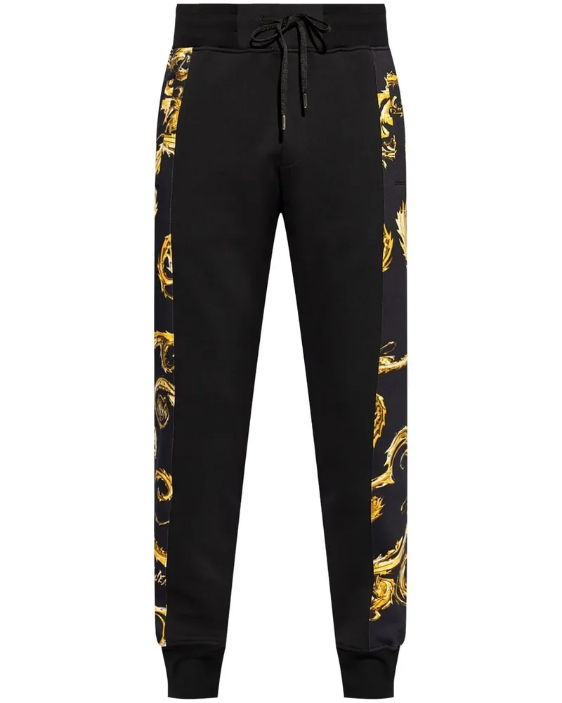 Versace Jeans Chromo Couture Jogginghose - Schwarz Schwarz