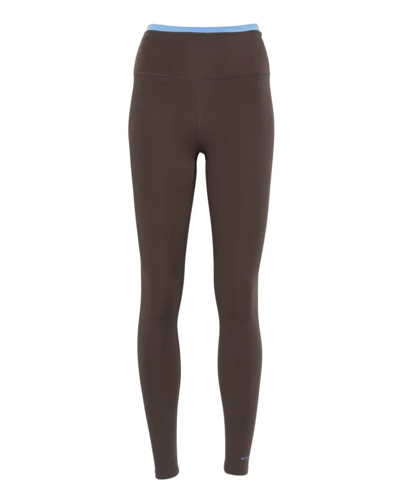 P.E. NATION Vita Leggings mit Logo-Print - Braun Braun