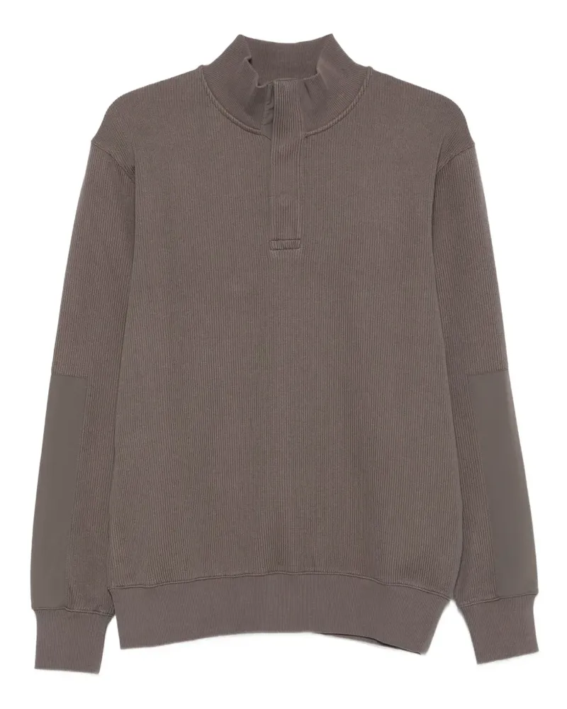 Herno Gerippter Pullover - Grau Grau
