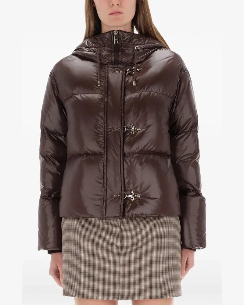 Fay hooded toggle jacket - Braun Braun