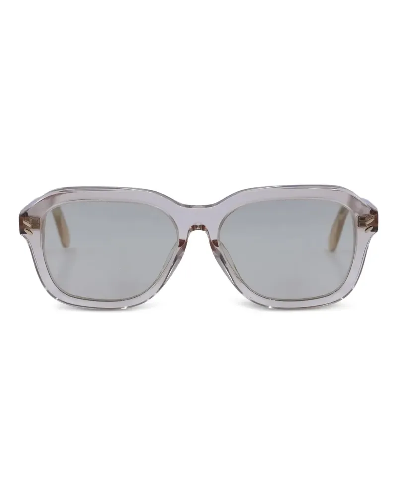 Stella McCartney Sonnenbrille mit eckigem Gestell - Nude Nude