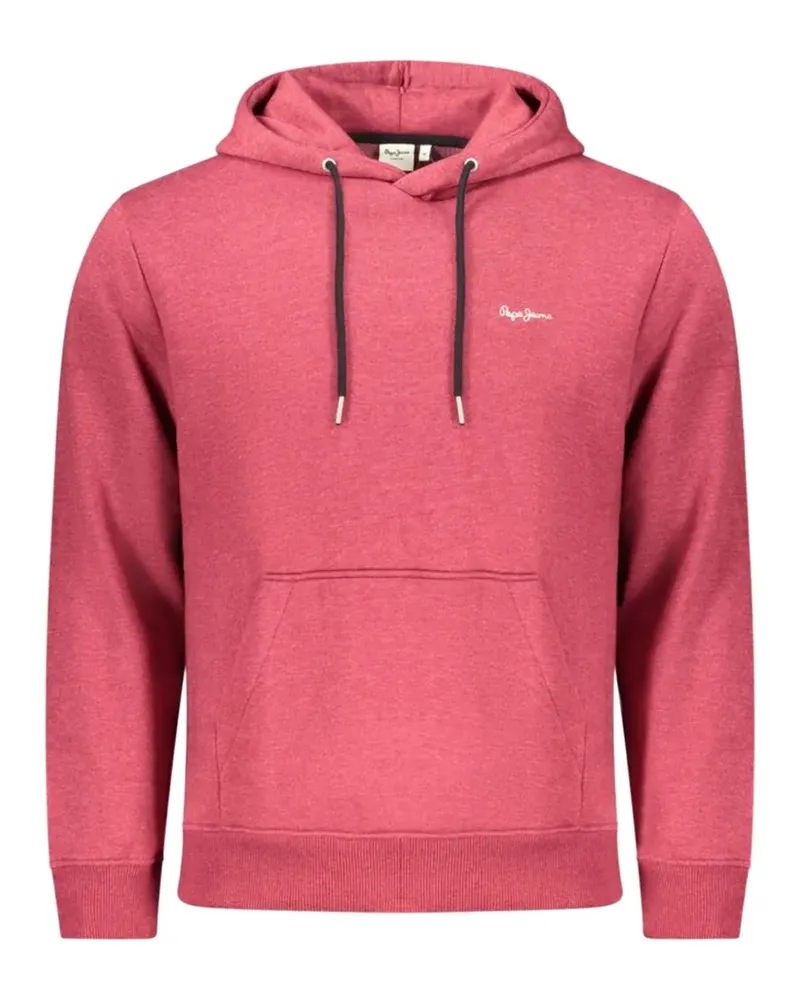 Pepe Jeans logo-detail hoodie - Rot Rot