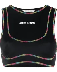 Palm Angels Rainbow Miami Sport-BH Schwarz