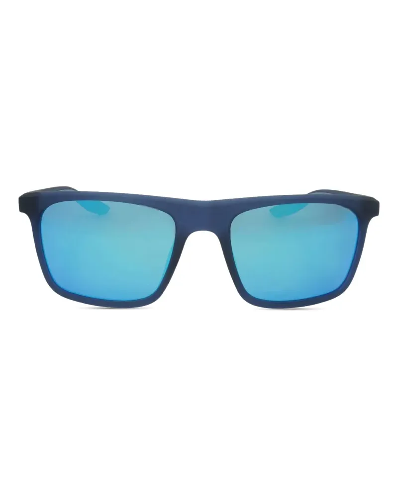 Nike Chak M Sonnenbrille mit eckigem Gestell - Blau Blau
