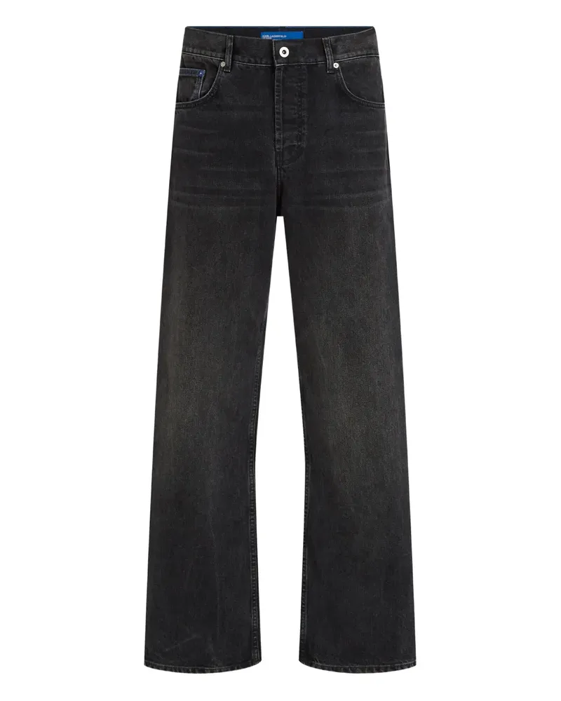 Karl Lagerfeld Five-Pocket-Jeans - Grau Grau