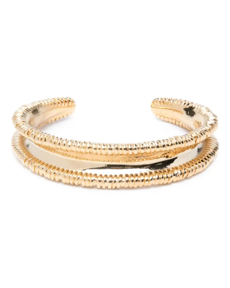 Isabel Marant Strukturiertes Byrne Armband im Layering-Look - Gold Gold