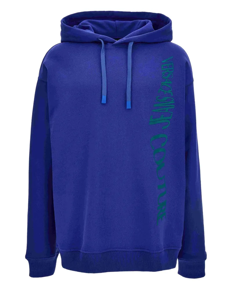 Versace Jeans Hoodie mit Logo - Blau Blau