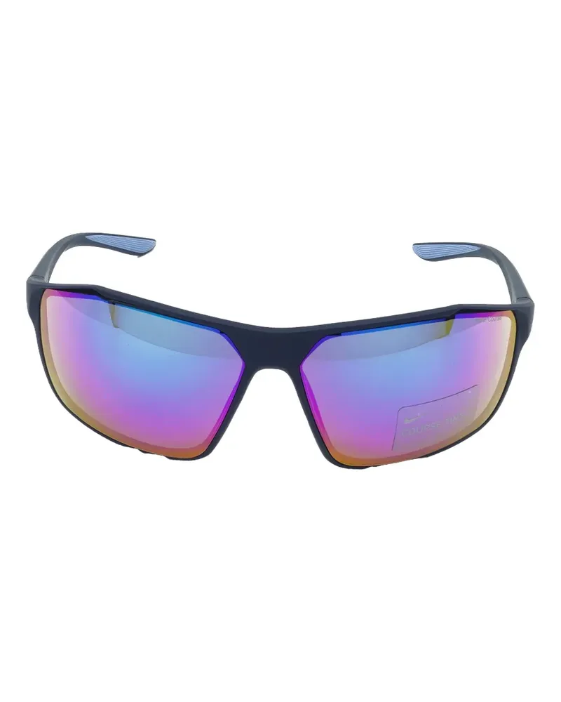 Nike Windstorm Sonnenbrille mit eckigem Gestell - Blau Blau