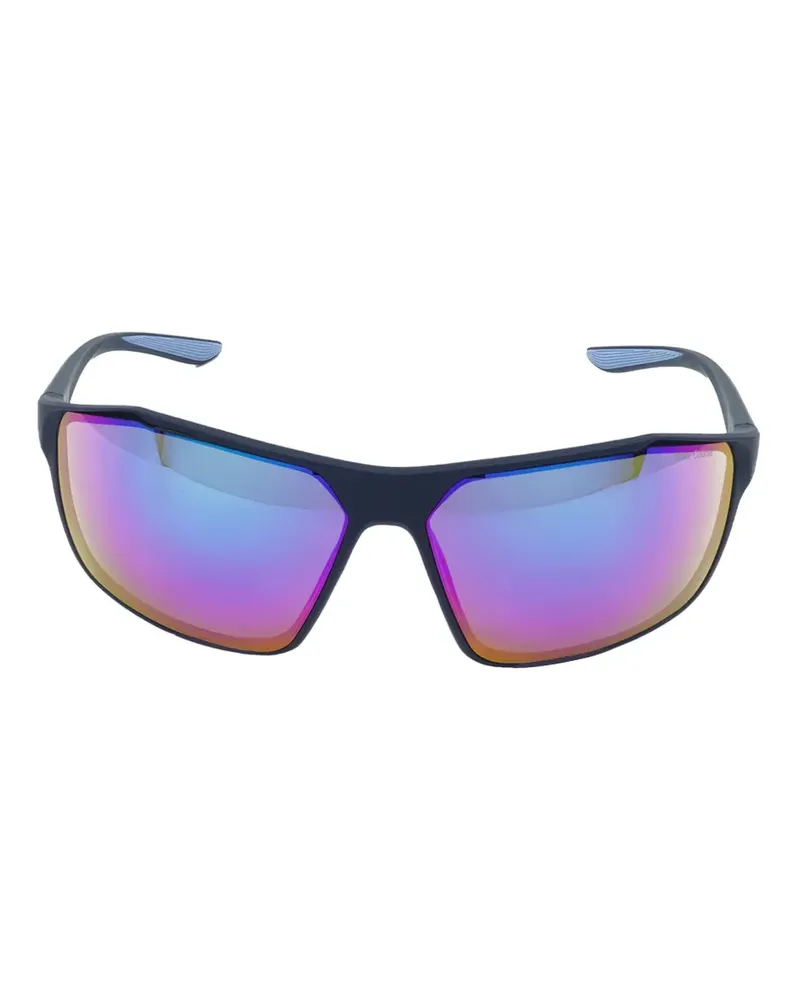 Nike Windstorm Sonnenbrille mit eckigem Gestell - Blau Blau