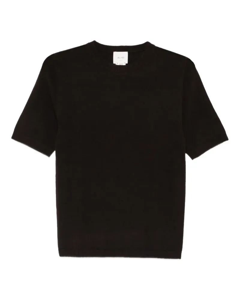 ALYSI half sleeve Tshirt - Braun Braun