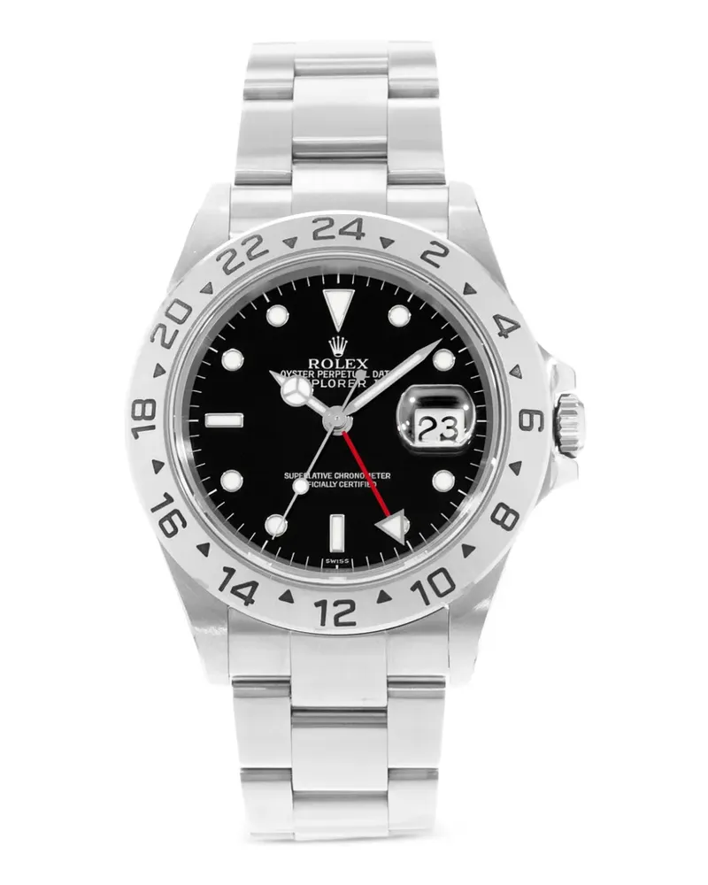 Rolex Explorer II Armbanduhr 40mm - Schwarz Schwarz