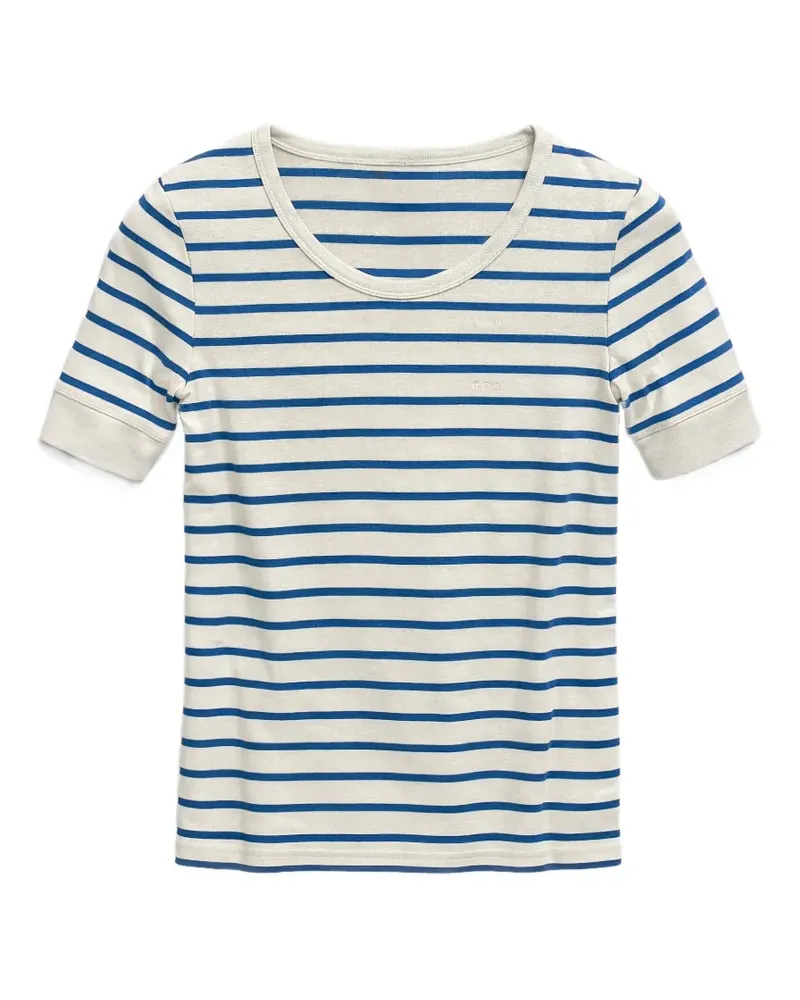 A.P.C. striped T-shirt - Nude Nude