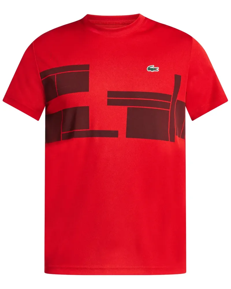 Lacoste x Novak Djokovic T-Shirt - Rot Rot