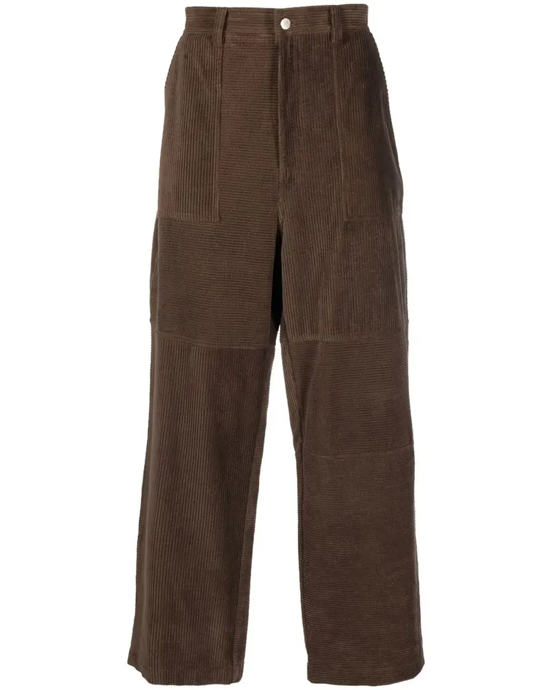 AMBUSH Straight-Leg-Hose aus Cord - Braun Braun
