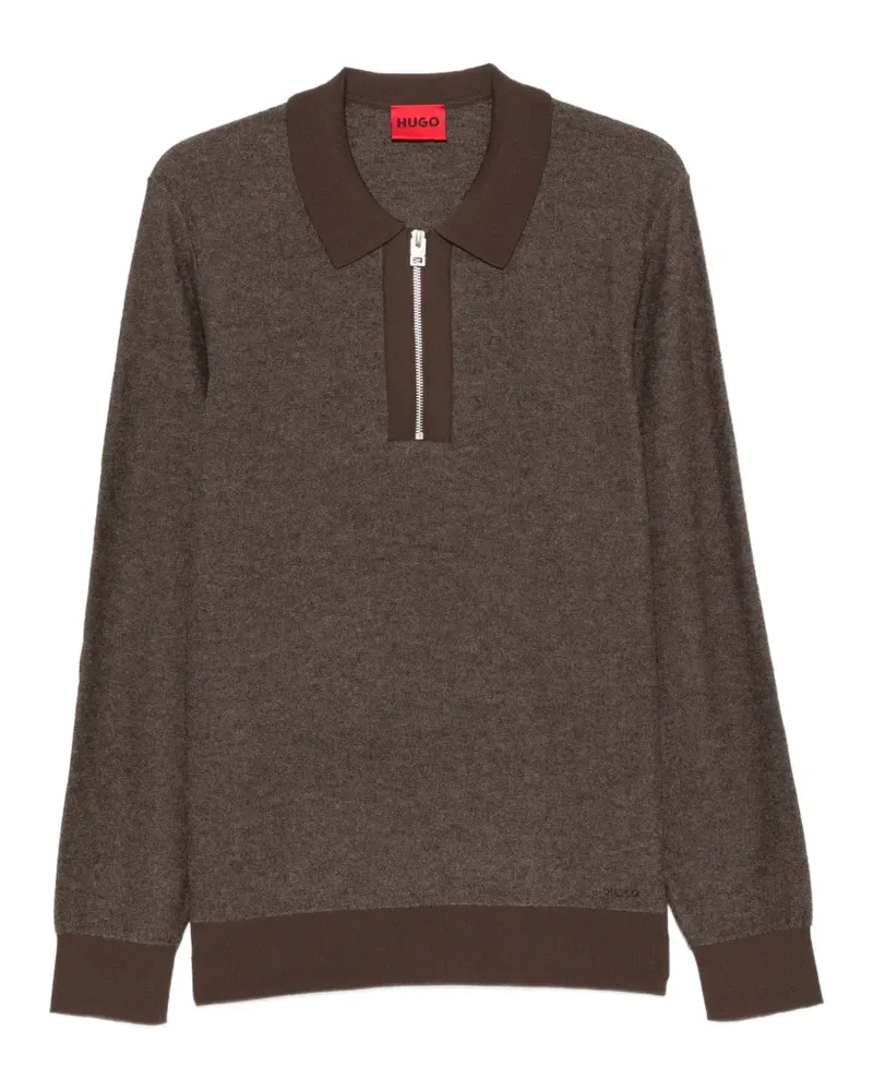 HUGO BOSS Solonin sweater - Braun Braun