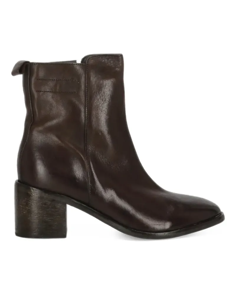 Moma leather ankle boots - Braun Braun