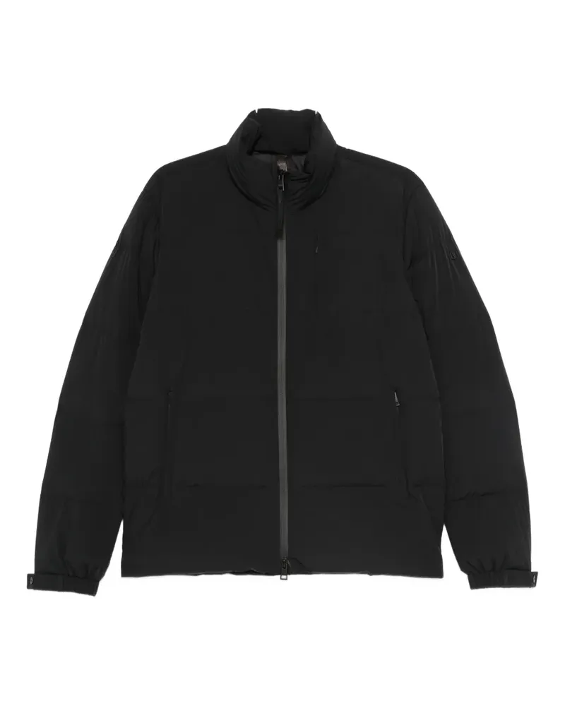 DUNO Steppjacke mit Reißverschluss - Schwarz Schwarz
