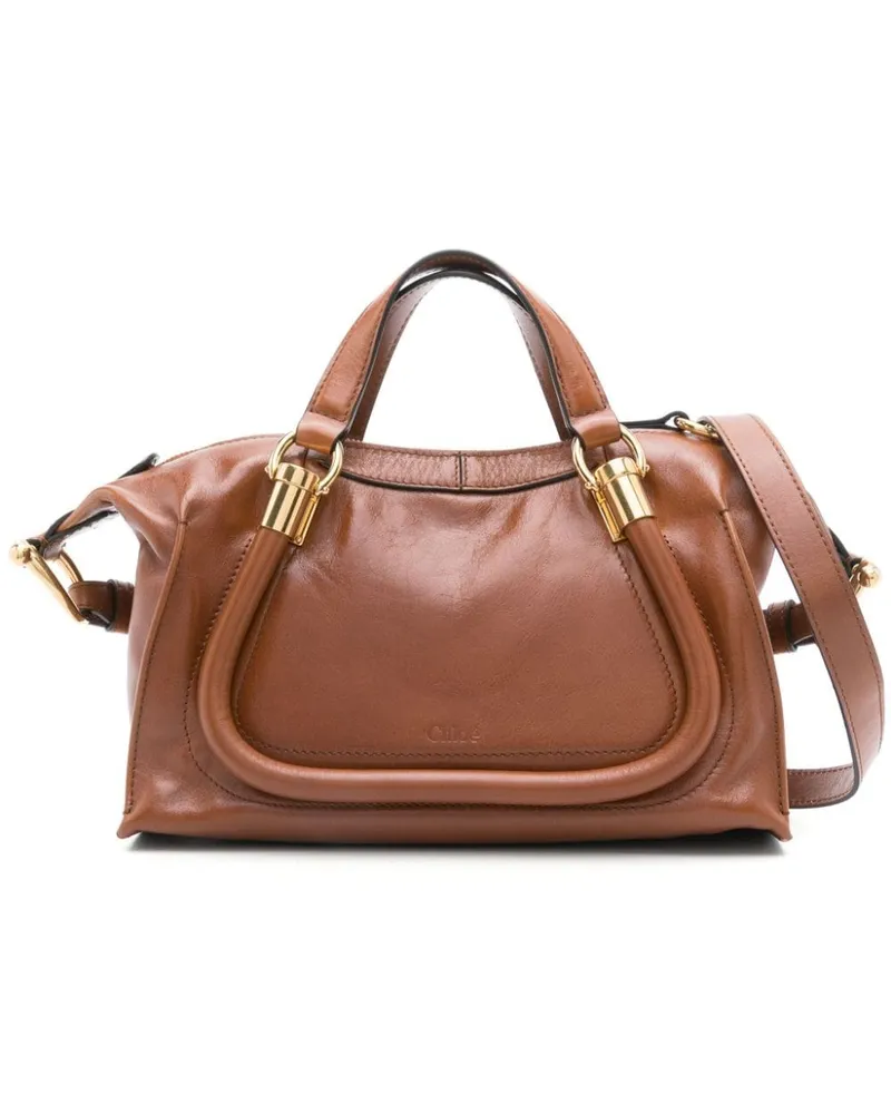 Chloé Kleine Paraty Schultertasche 24cm - Braun Braun