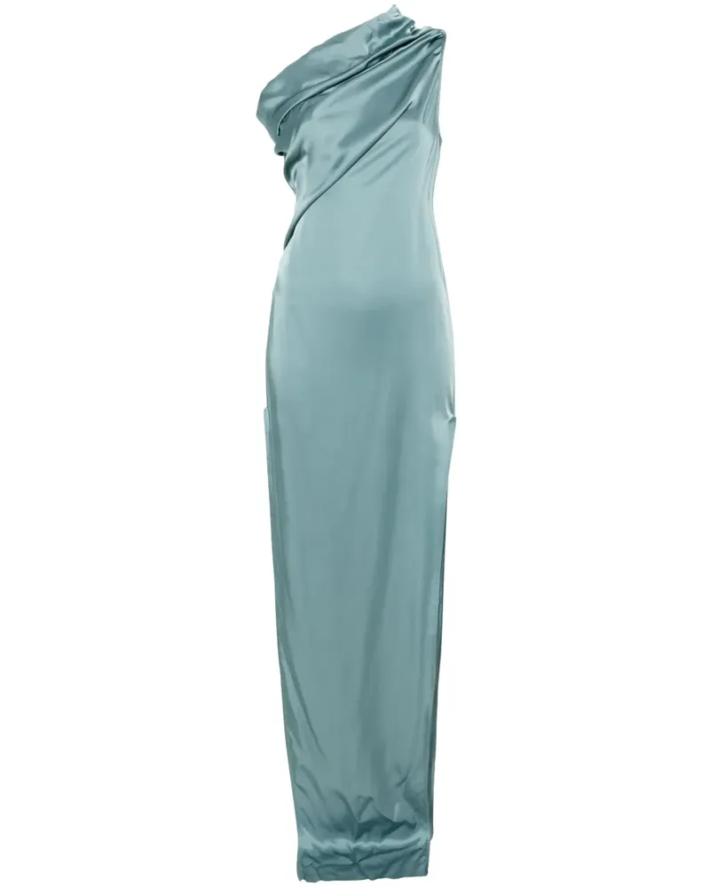 Rick Owens Athena Arrowhead Maxikleid - Blau Blau
