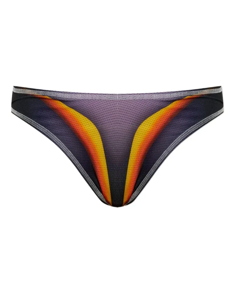 Dsquared2 Tanga mit grafischem Print - Violett Violett