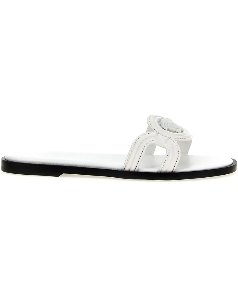 Versace Medusa 95 Pantoletten - Weiß Weiß