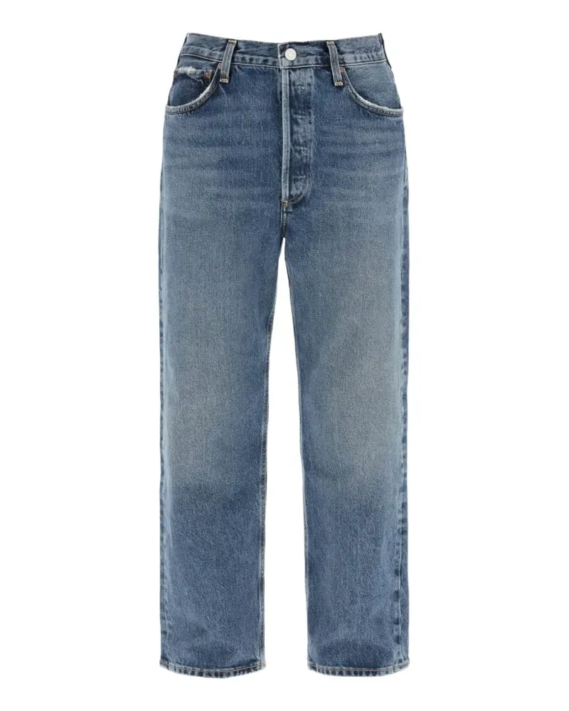 AGOLDE 90 S five-pocket straight-leg jeans - Blau Blau