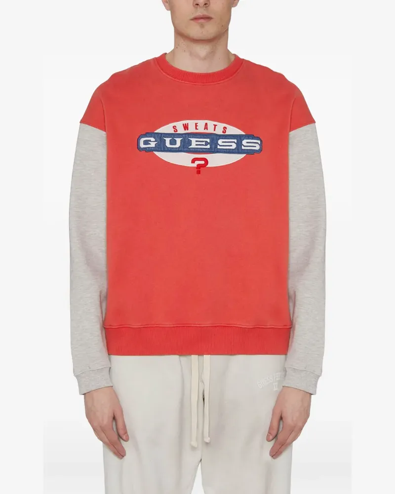 Guess logo sweatshirt - Rot Rot