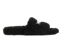 Slipper mit Logo - Schwarz