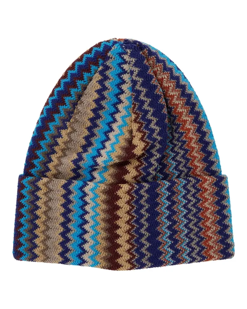 Missoni zigzag beanie - Braun Braun