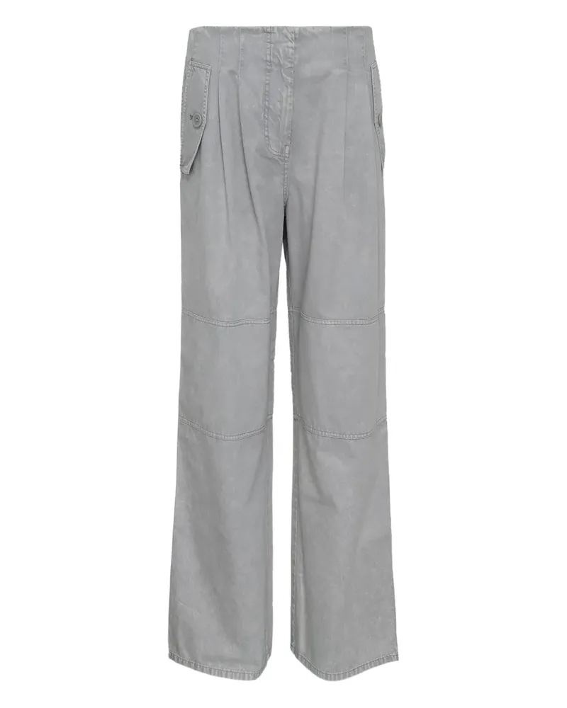 Ulla Johnson Casey pleated-pocket trousers - Grau Grau