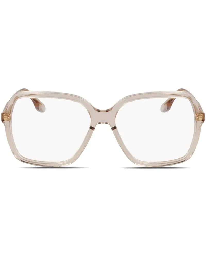 Victoria Beckham Brille mit eckigem Gestell - Braun Braun