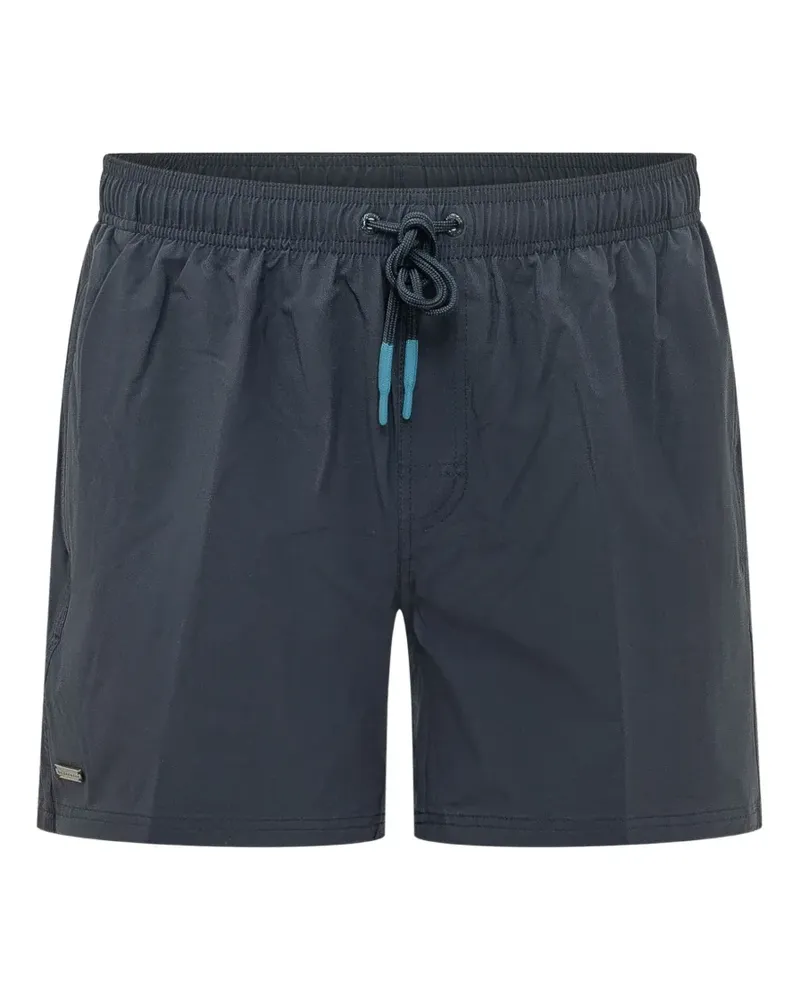 Sundek Badeshorts mit Kordelzug - Grau Grau