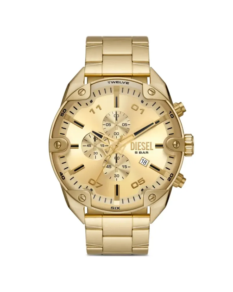 Diesel Dz4608 Spiked 49mm - Gold Gold