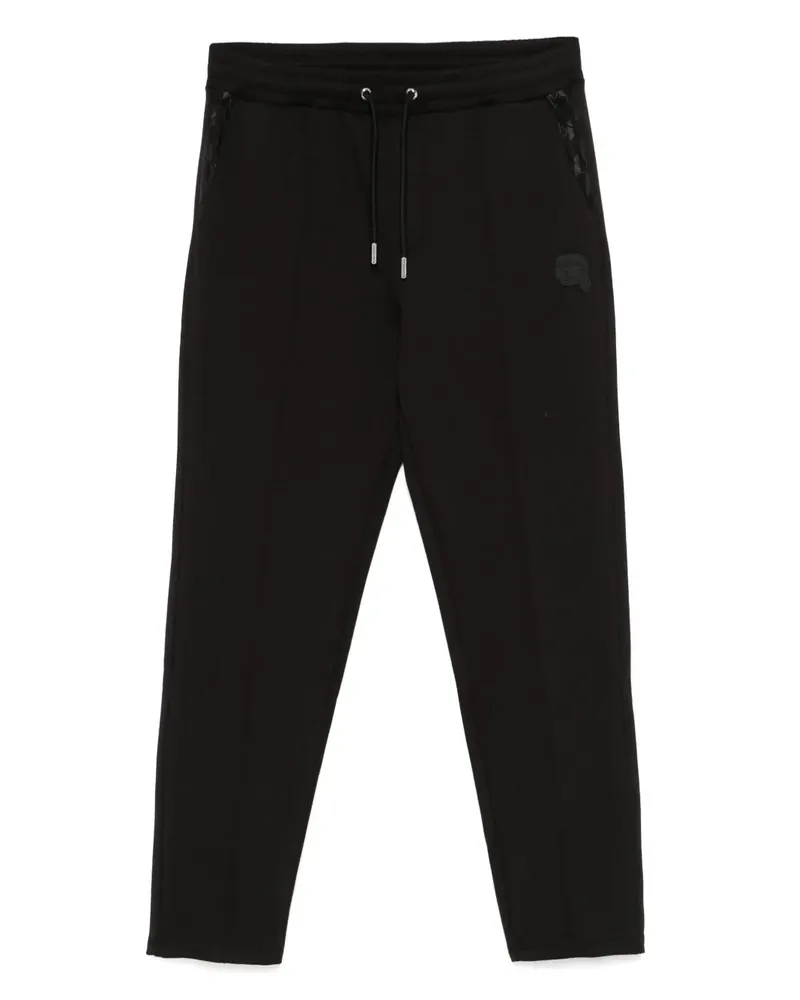Karl Lagerfeld K/Ikonik Jogginghose - Schwarz Schwarz