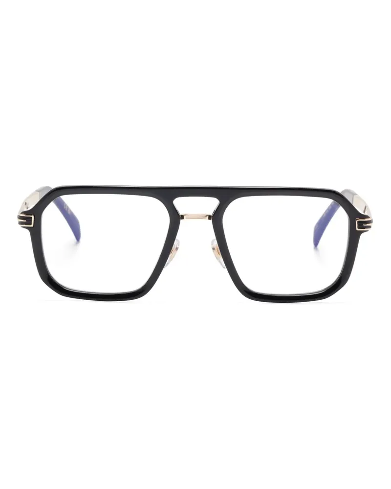 EYEWEAR by DAVID BECKHAM Klassische Pilotenbrille - Schwarz Schwarz
