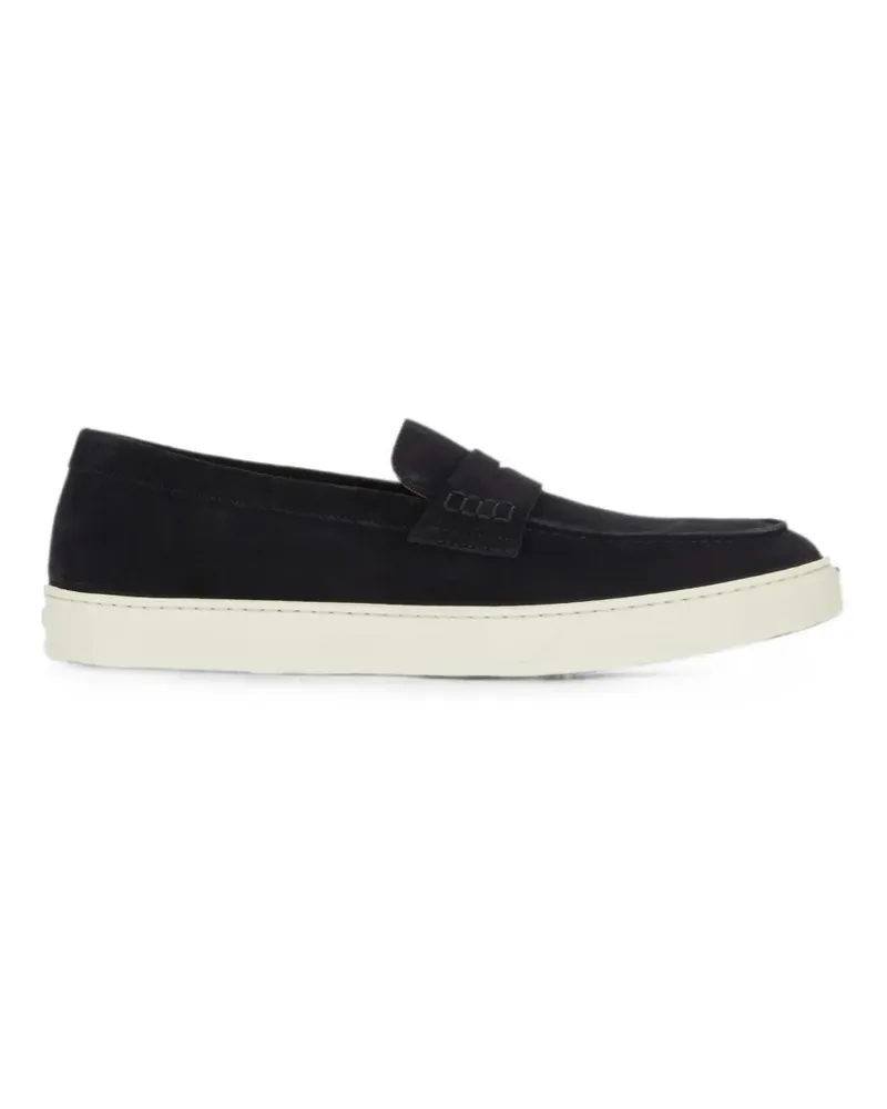 Doucal´s Loafer aus Wildleder - Blau Blau