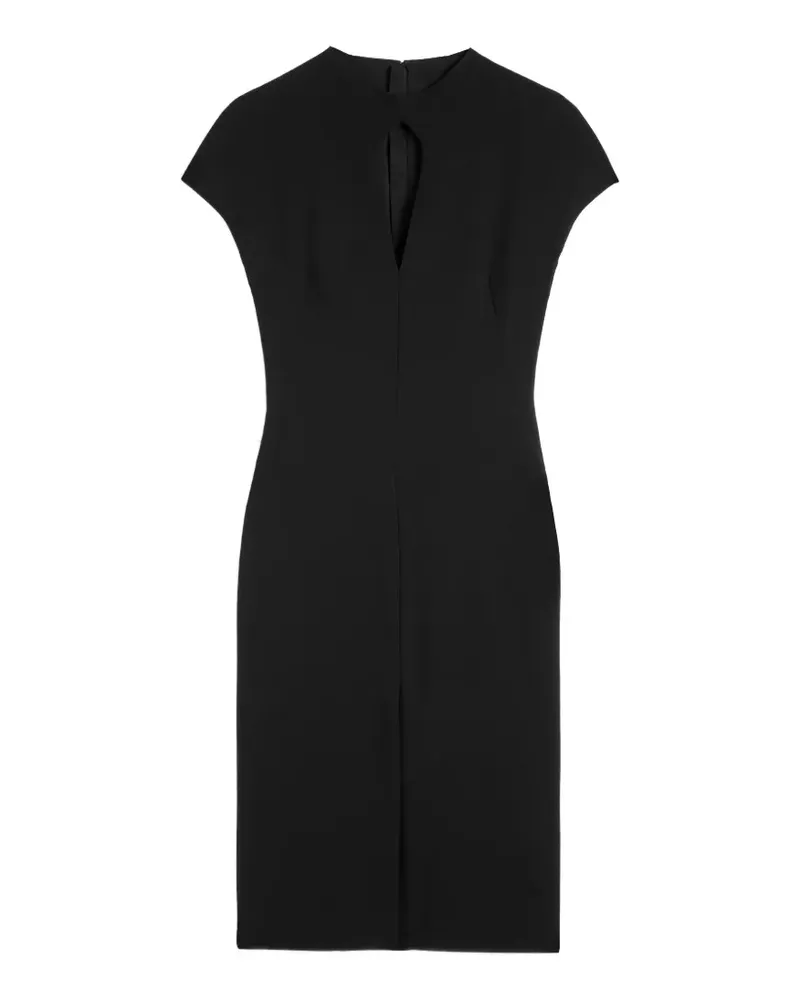 Jil Sander Sablé-Kleid mit Cut-Out - Schwarz Schwarz