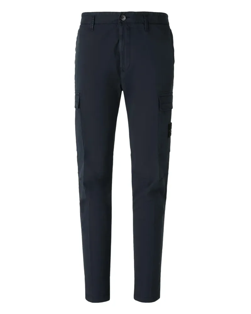 Stone Island Compass-badge cargo trousers - Blau Blau