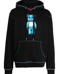 Mostly Heard Rarely Seen Hoodie mit Bären-Print Schwarz