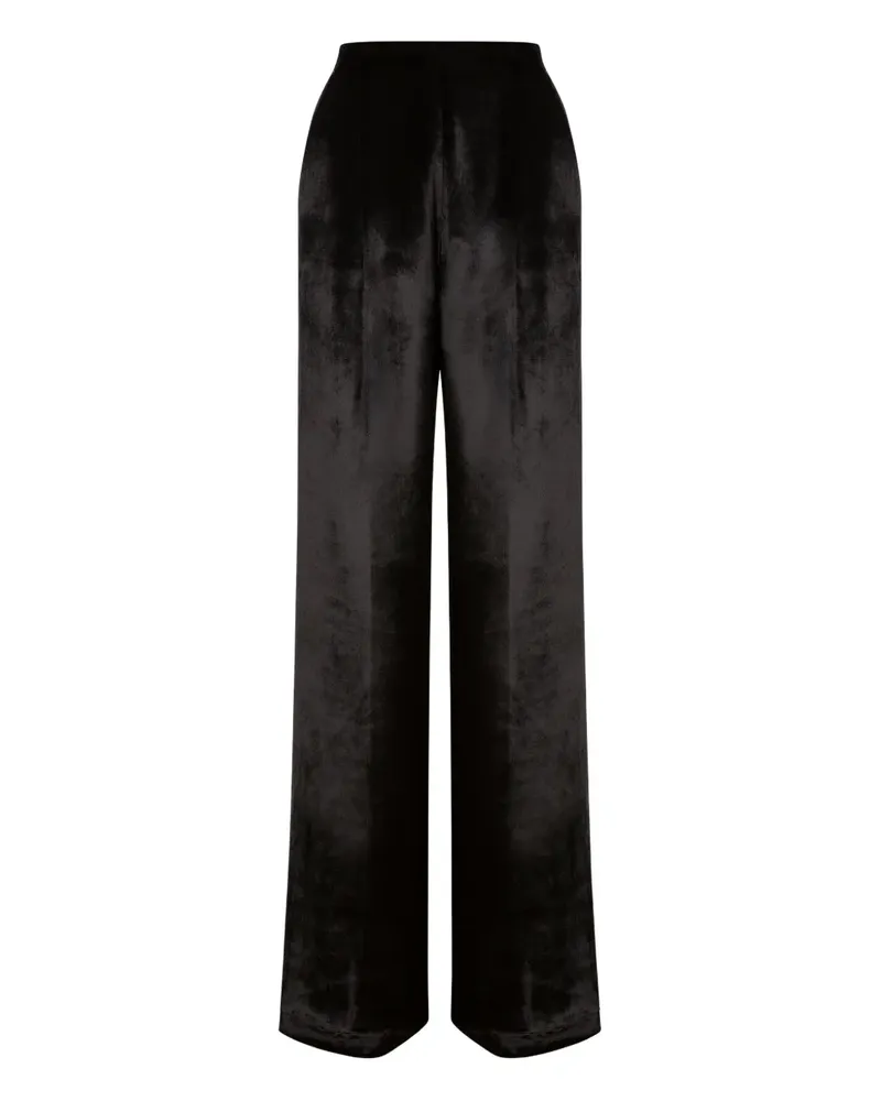 Alberta Ferretti Hose mit hohem Bund - Schwarz Schwarz