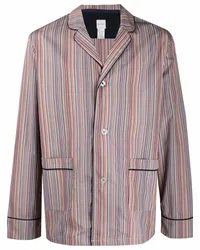 Paul Smith Gestreifte Pyjama-Hose mit Kordelzug Nude