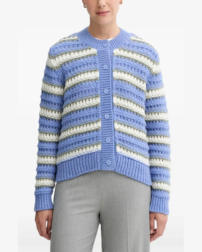 Marc O'Polo button-fastening cardigan - Blau Blau