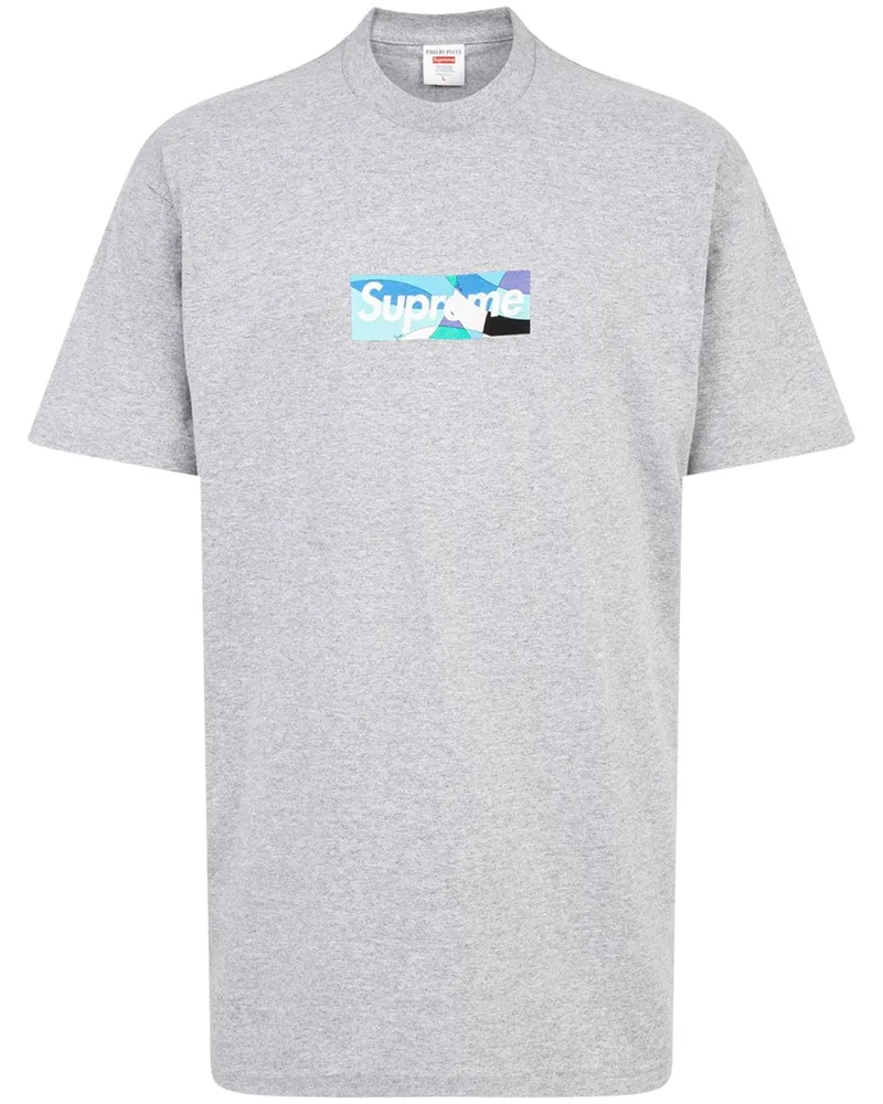 Supreme Being x Emilio Pucci T-Shirt mit Logo - Grau Grau