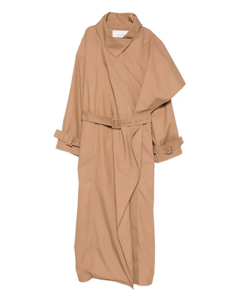 Entire Studios Mantel mit Gürtel - Nude Nude