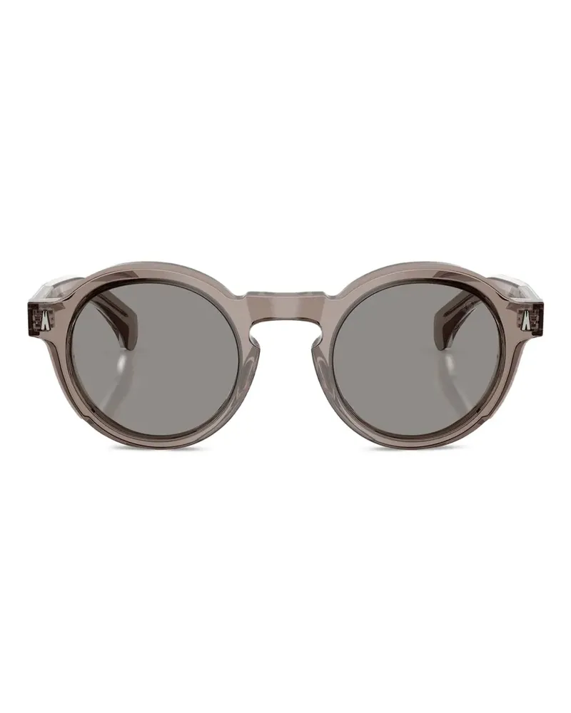 Moncler Aurone Sonnenbrille mit rundem Gestell - Grau Grau