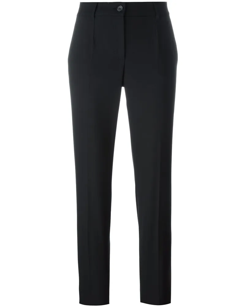 Dolce & Gabbana Hose mit schmaler Passform - Schwarz Schwarz