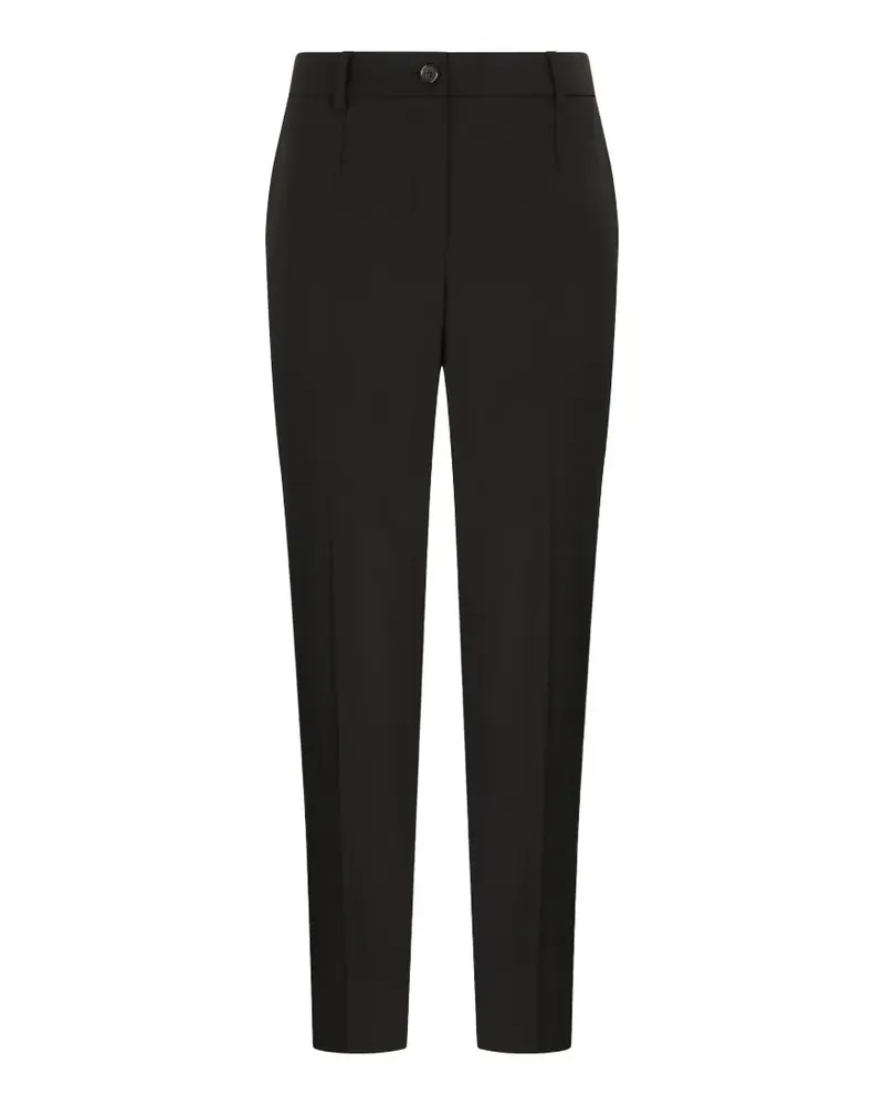 Dolce & Gabbana Klassische Slim-Fit-Hose - Schwarz Schwarz